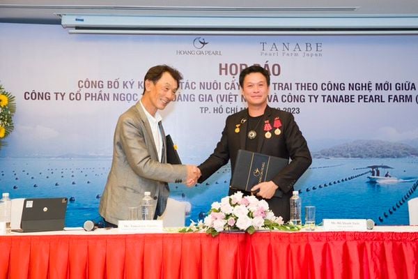 Hoàng Gia Pearl Joint-Stock Company Signs Strategic Partnership with Japanese Pearl Expert
