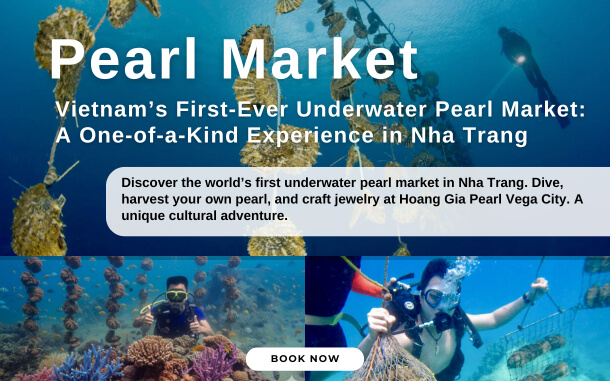 Vietnam’s First Underwater Pearl Market | Hoang Gia Pearl Vega City Nha Trang